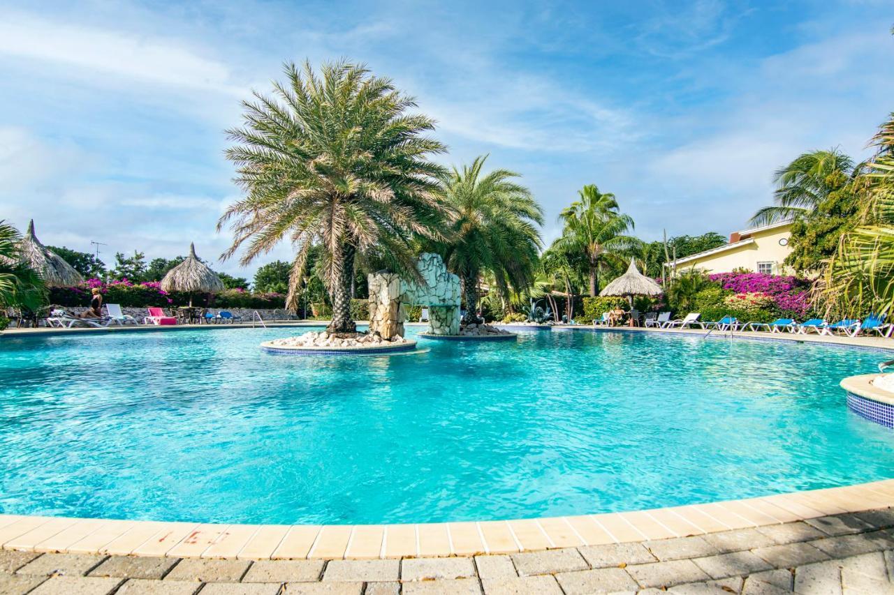 Modern Appartement Op Resort Seru-Coral 4 Pers 2 Slpk Met Een Groot Zwembad Willemstad Exterior foto